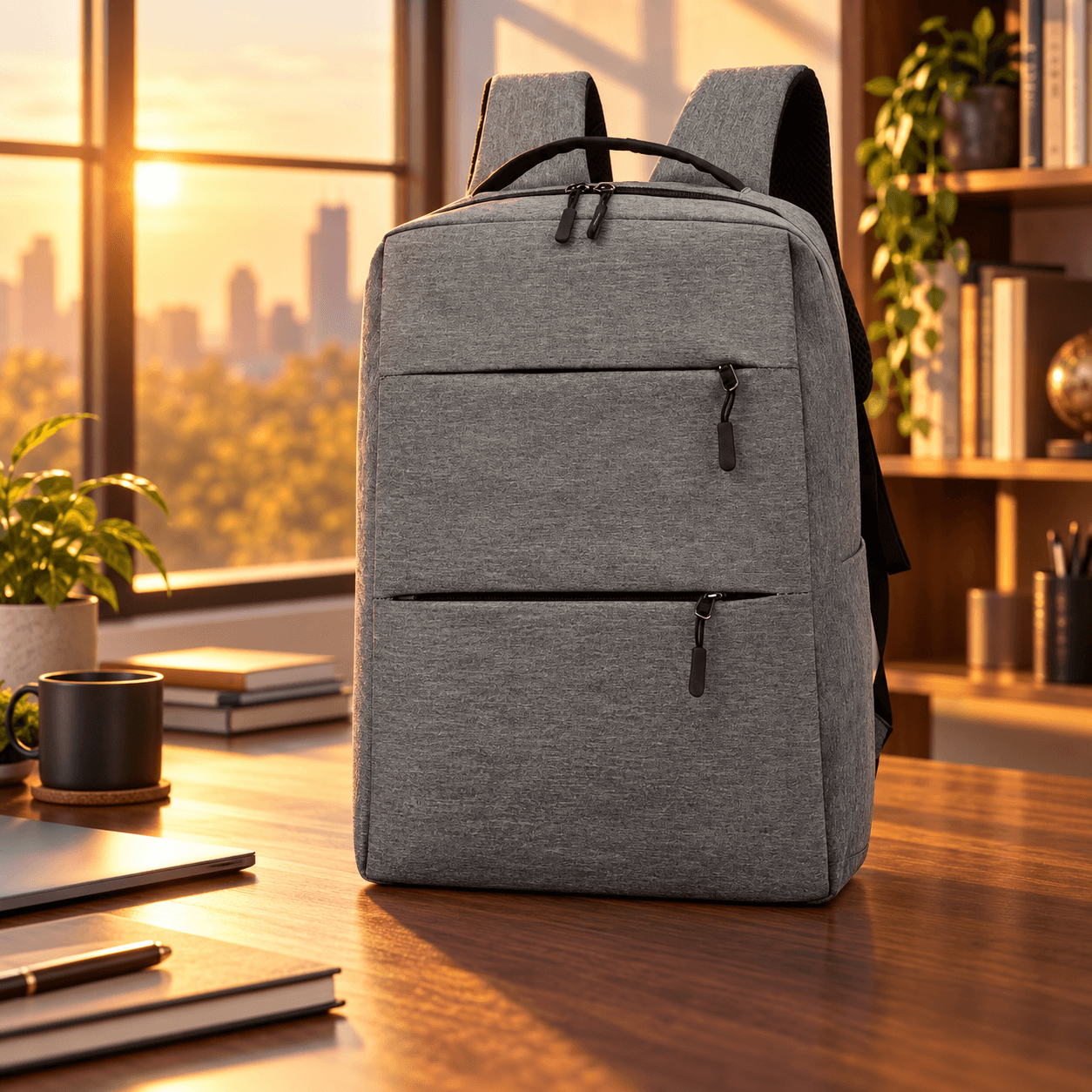 Mochila urbana gris - imagen 7 |MOCH31CABGR|