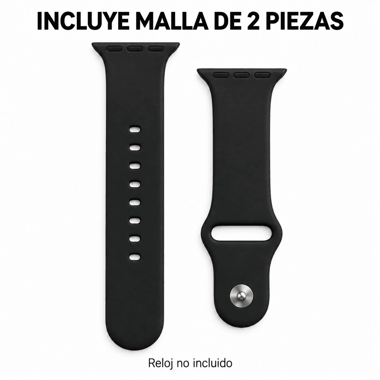 HANDOFF-2026-09-23|MALLASIMILW26|05|e791432b5a40|Malla de Silicona Negra para Smartwatch W26, HW22 y T-500