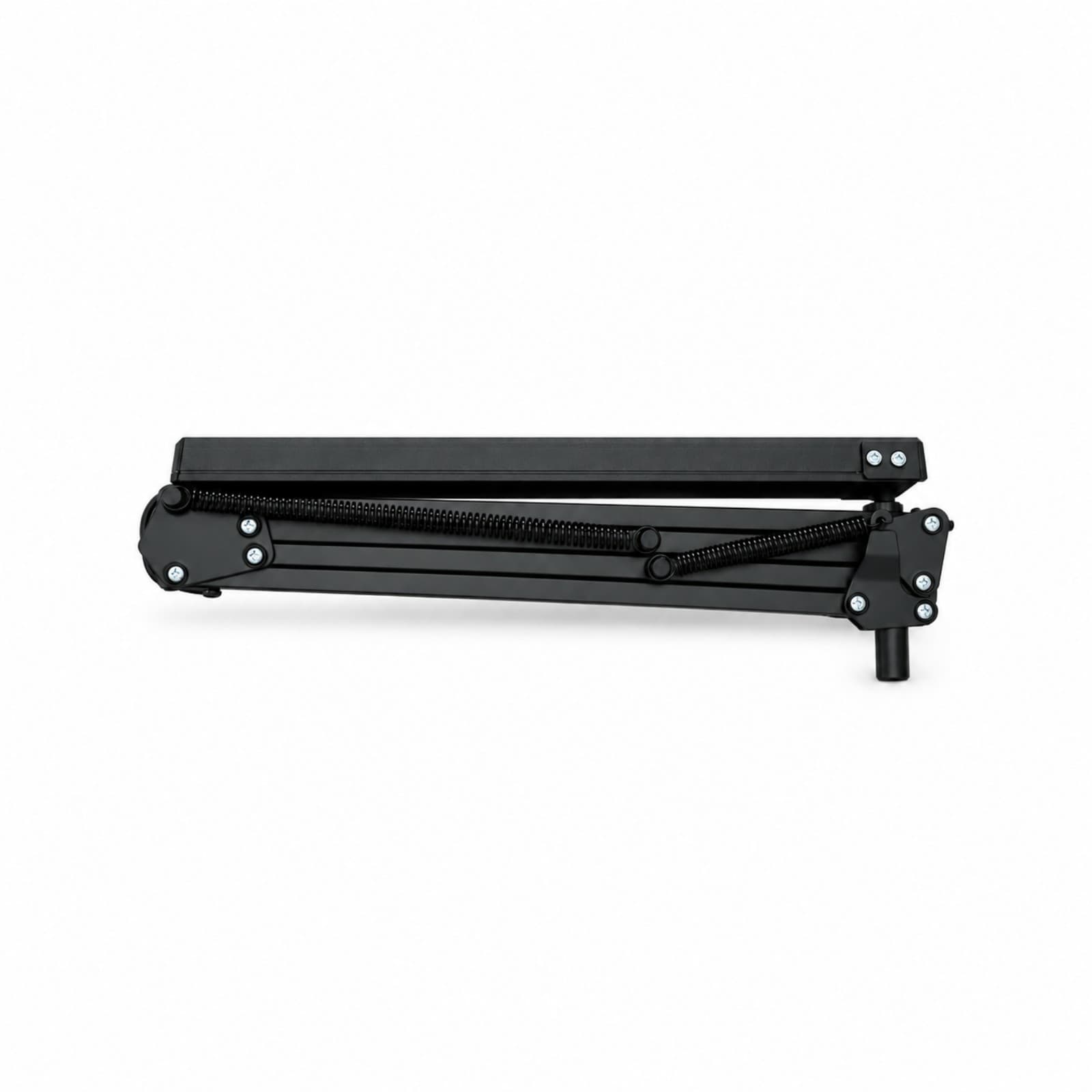 Velador de escritorio flexible FL-0908 negro, brazo articulado plegado (imagen ilustrativa), LAMPGANCHFLEXN — miniatura 1