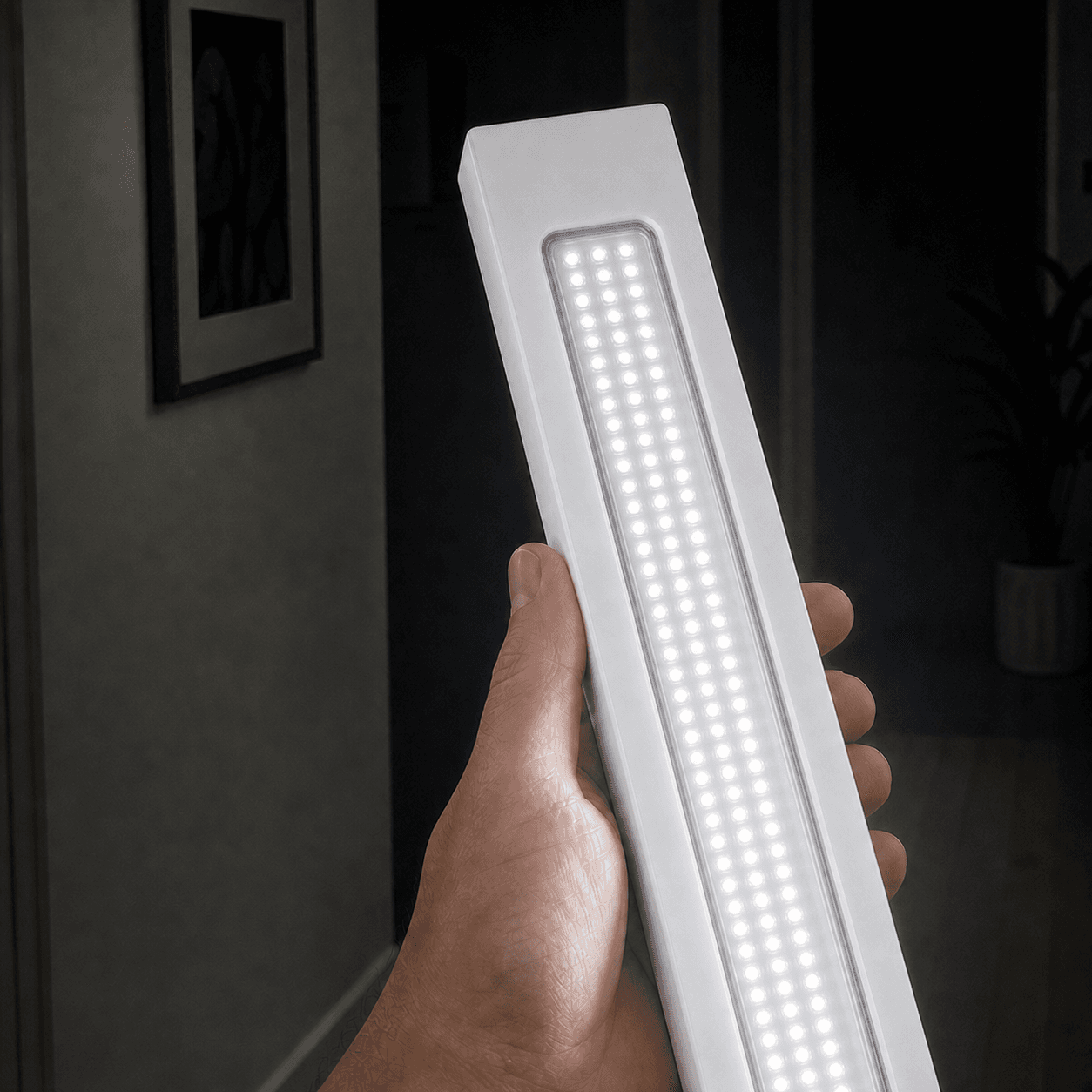 Luz de emergencia de 120 LED - producto en contexto de uso