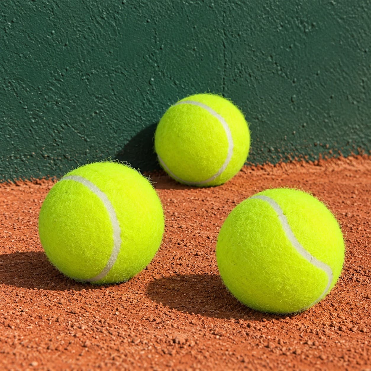 Pelotas junto a pared de práctica — miniatura 7