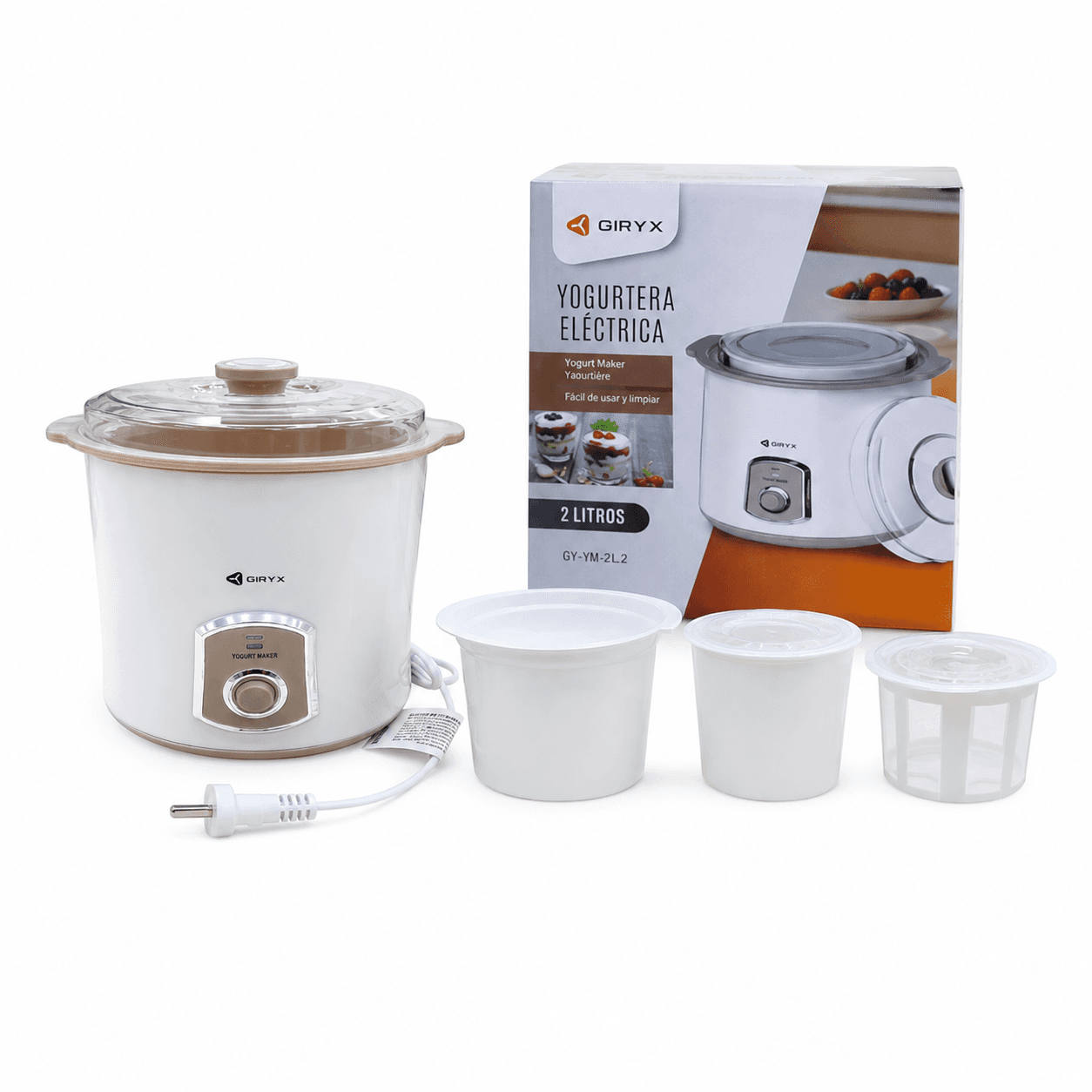 Yogurtera Eléctrica 2 L Oryx — miniatura 1