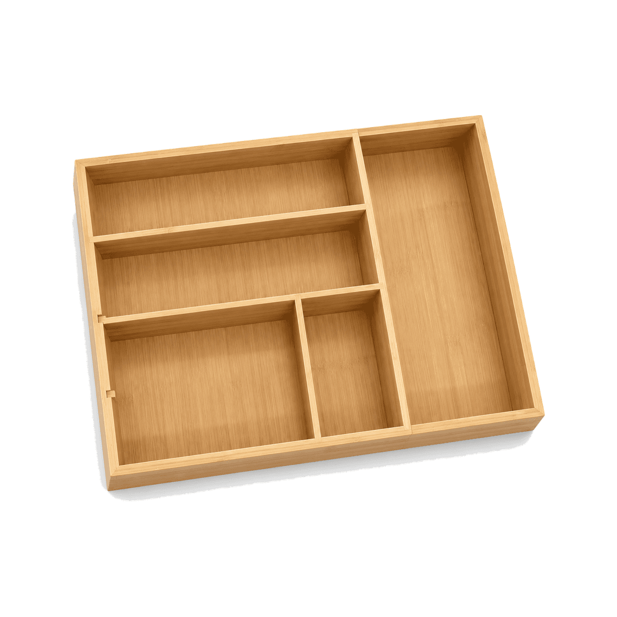 HANDOFF-48|ORGCUBMADEXT|01|88aa2e752ddb|Cubiertero de Bambú Extensible para Cajón - Única - Producto sobre fondo blanco