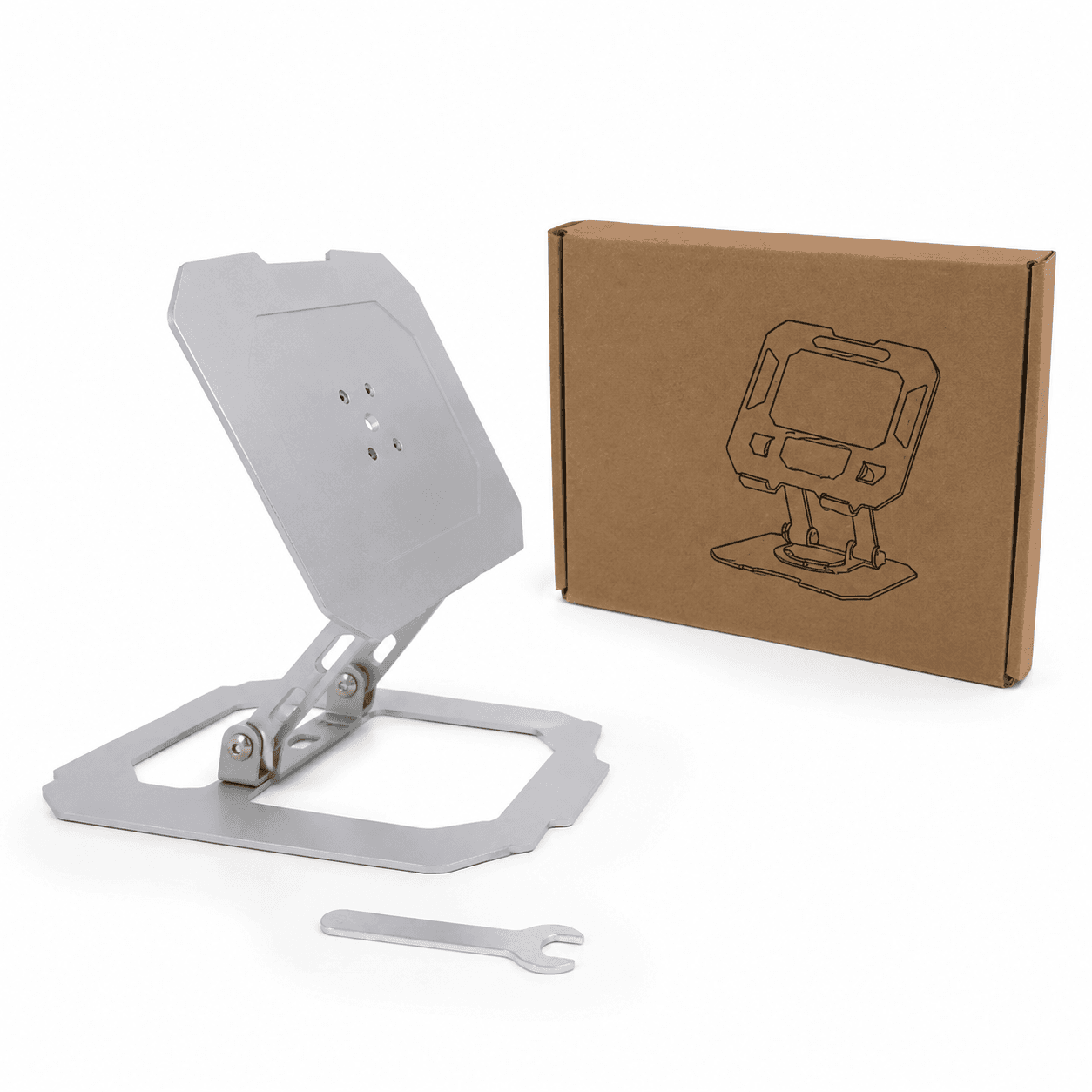 Soporte Metálico de Aluminio para Celular, Tablet y Notebook — miniatura 2
