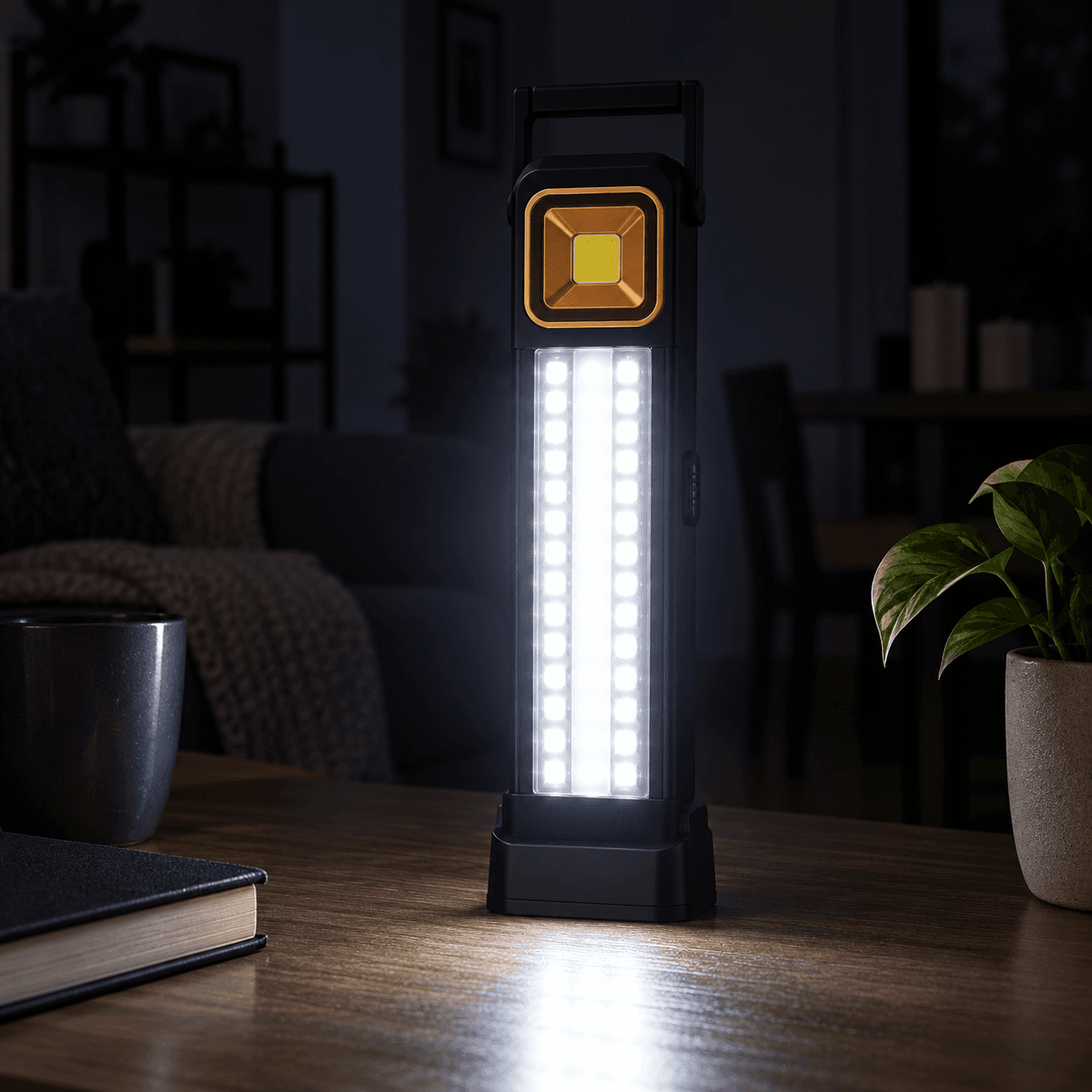 Luz de Emergencia Solar 60 LED Portátil con Asa — miniatura 2