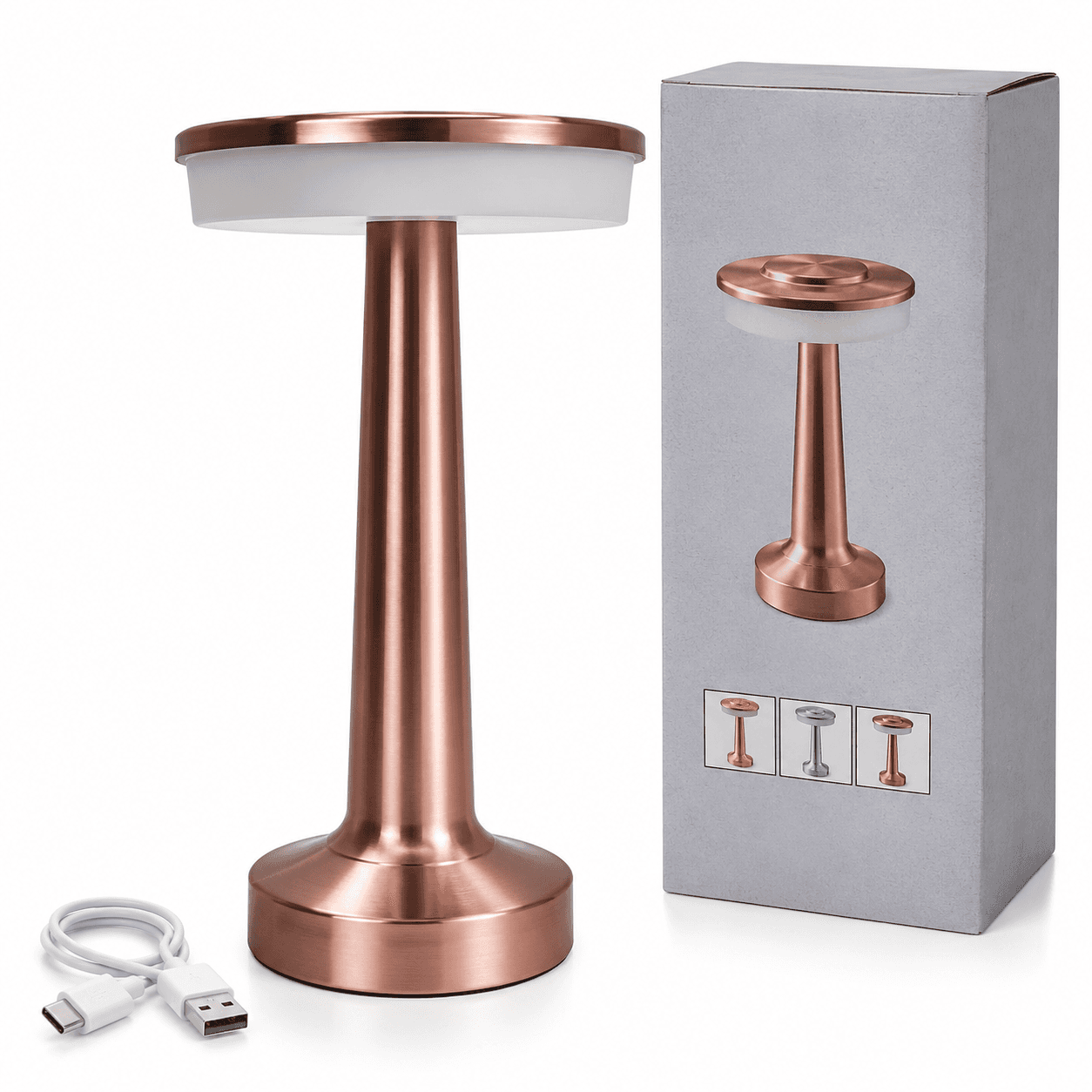 Lampara de Mesa con Carga USB — miniatura 1