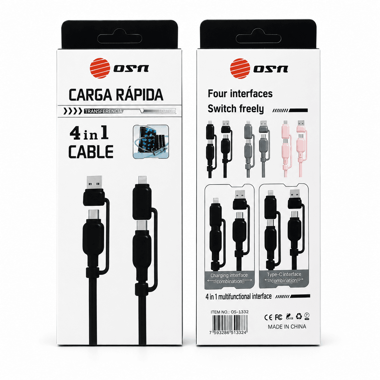 Cable de Carga Rápida 4 en 1 — miniatura 1