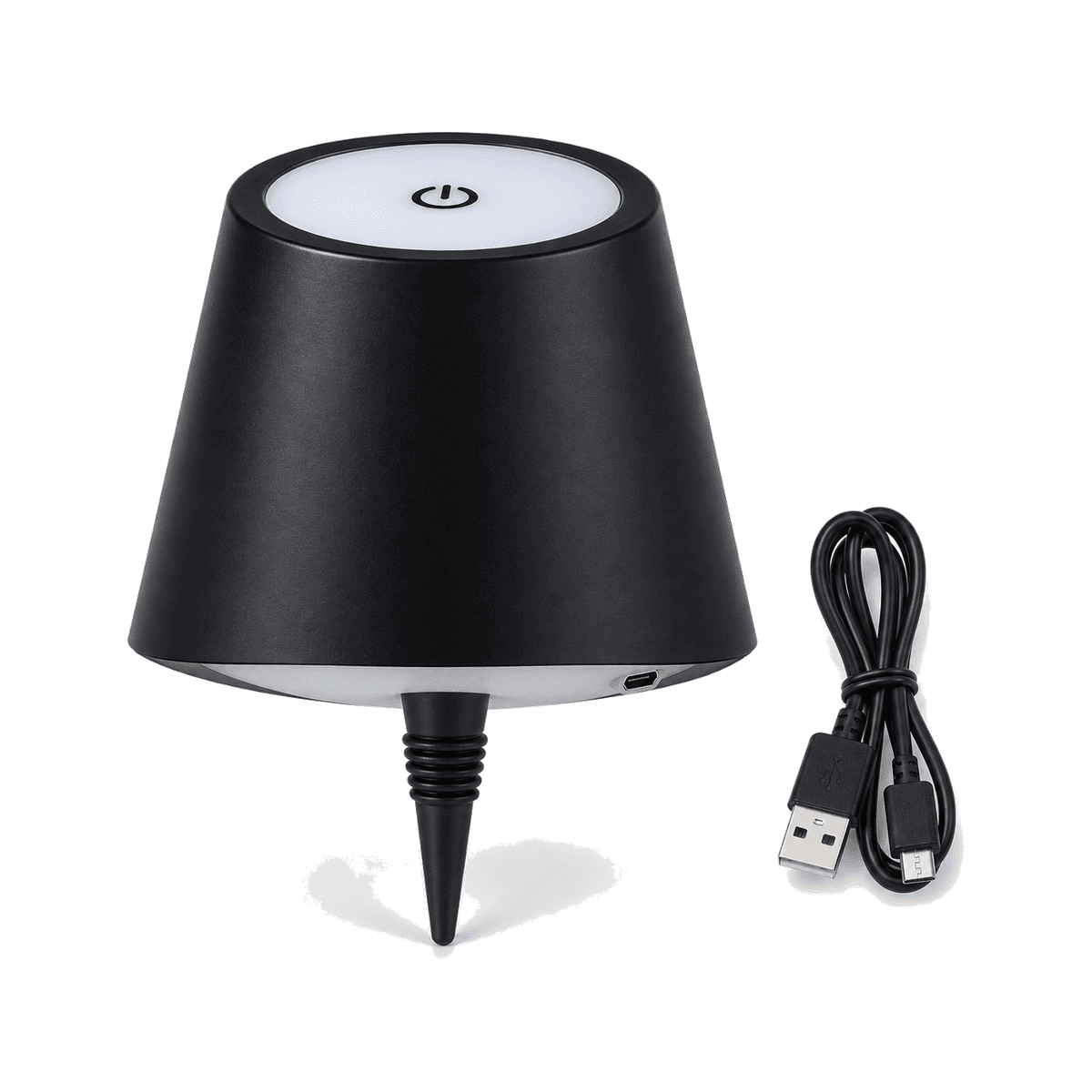 HANDOFF-48|DSH260334|01|bc0514ca31a3|Lámpara LED para Botella Táctil Recargable - Única - Producto sobre fondo blanco