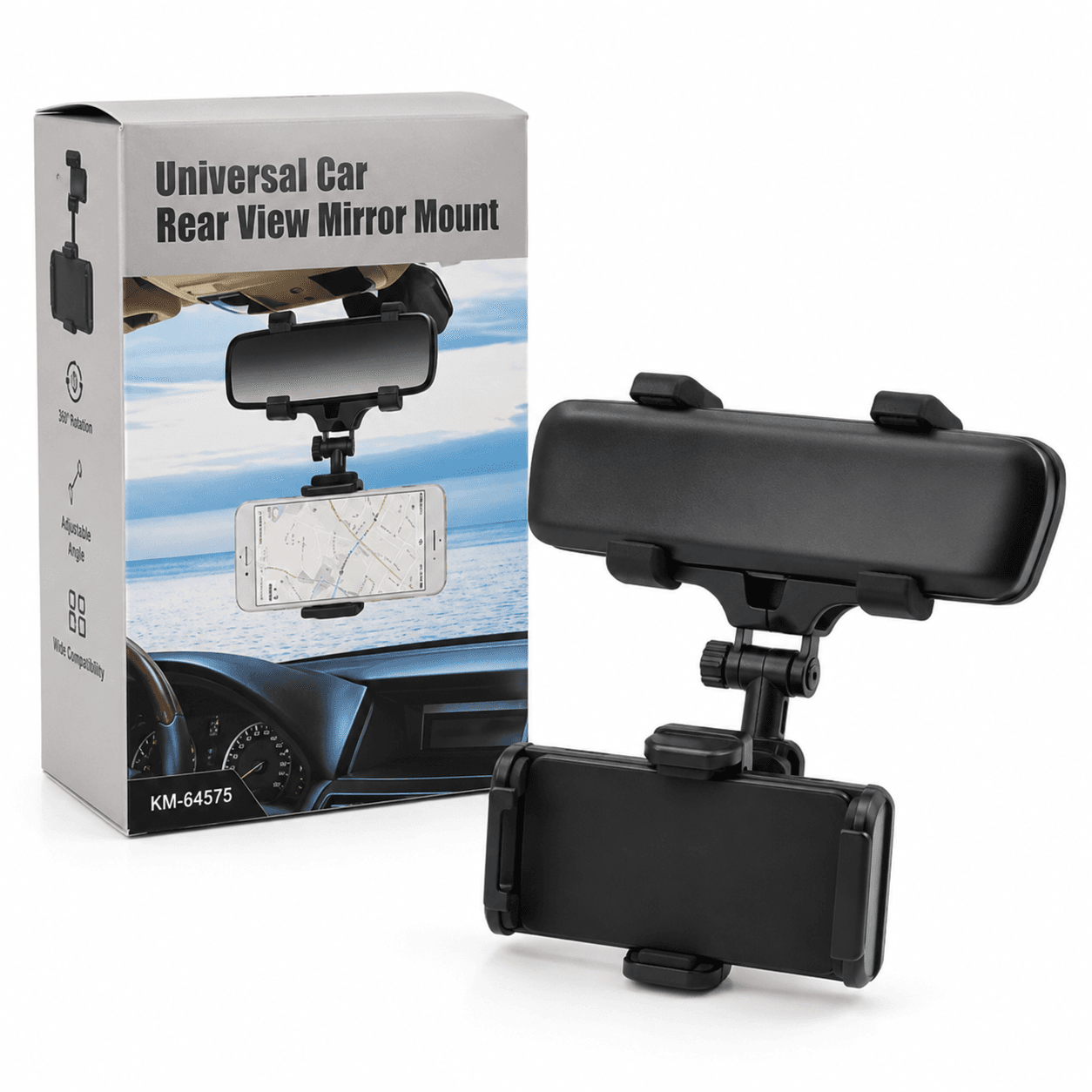 Soporte para Celular de Espejo Retrovisor para Auto — miniatura 1