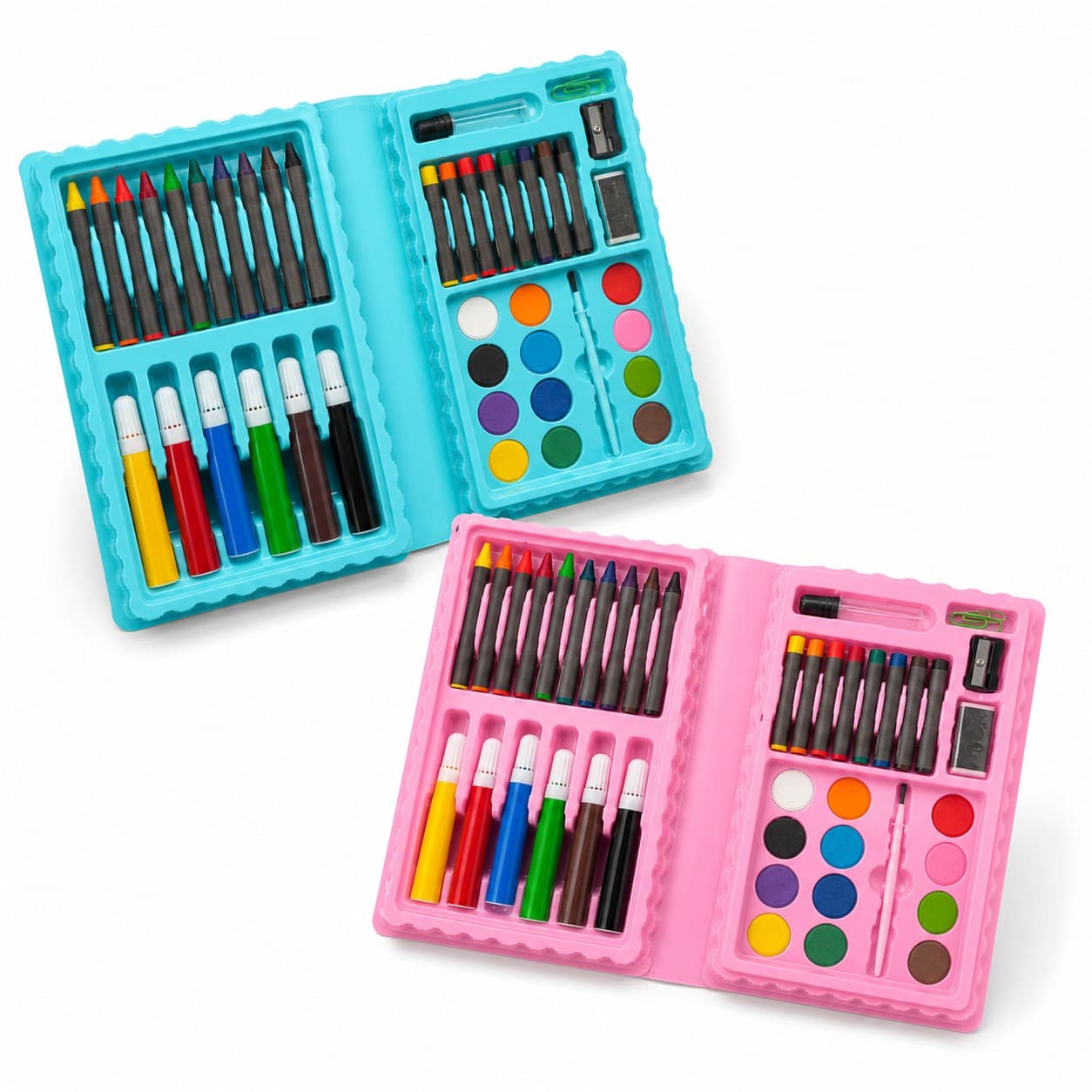 Set de Marcadores, Lápices y Arte para Niños x42 Piezas