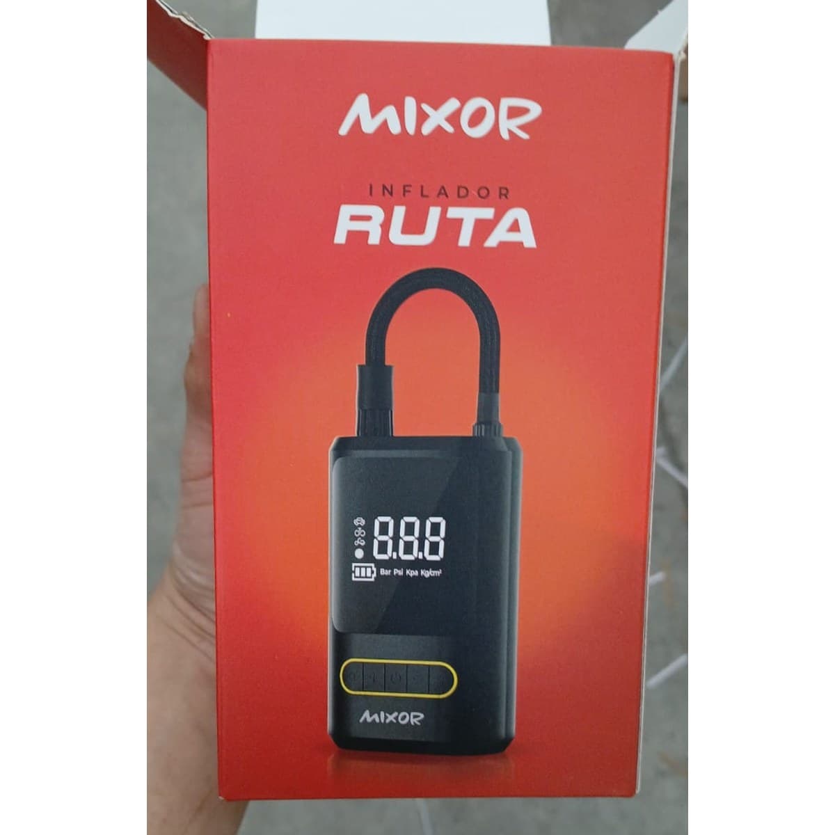 Caja del inflador Mixor Ruta, frente — miniatura 10