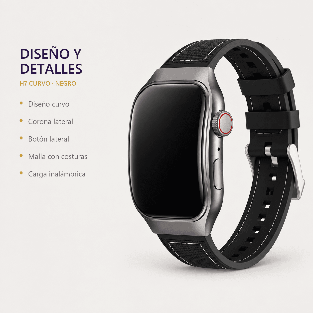 HANDOFF-2026-09-23|SMWH7N|06|0d7997731053|Smartwatch H7 Curvo LAXASFIT MODV-00GG Negro