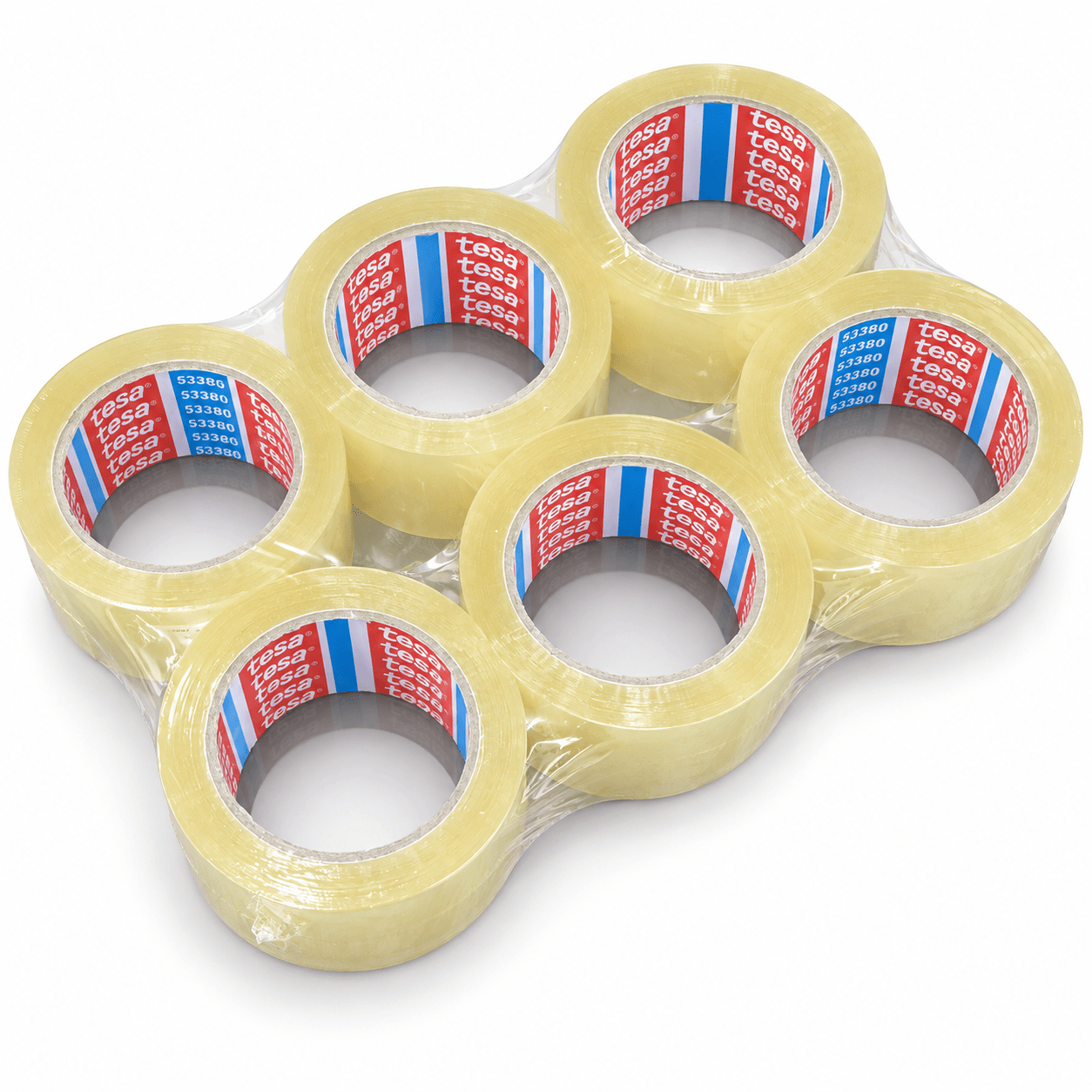 Cinta de Embalar tesa Transparente 48mm x 90m - Pack x6 — miniatura 1