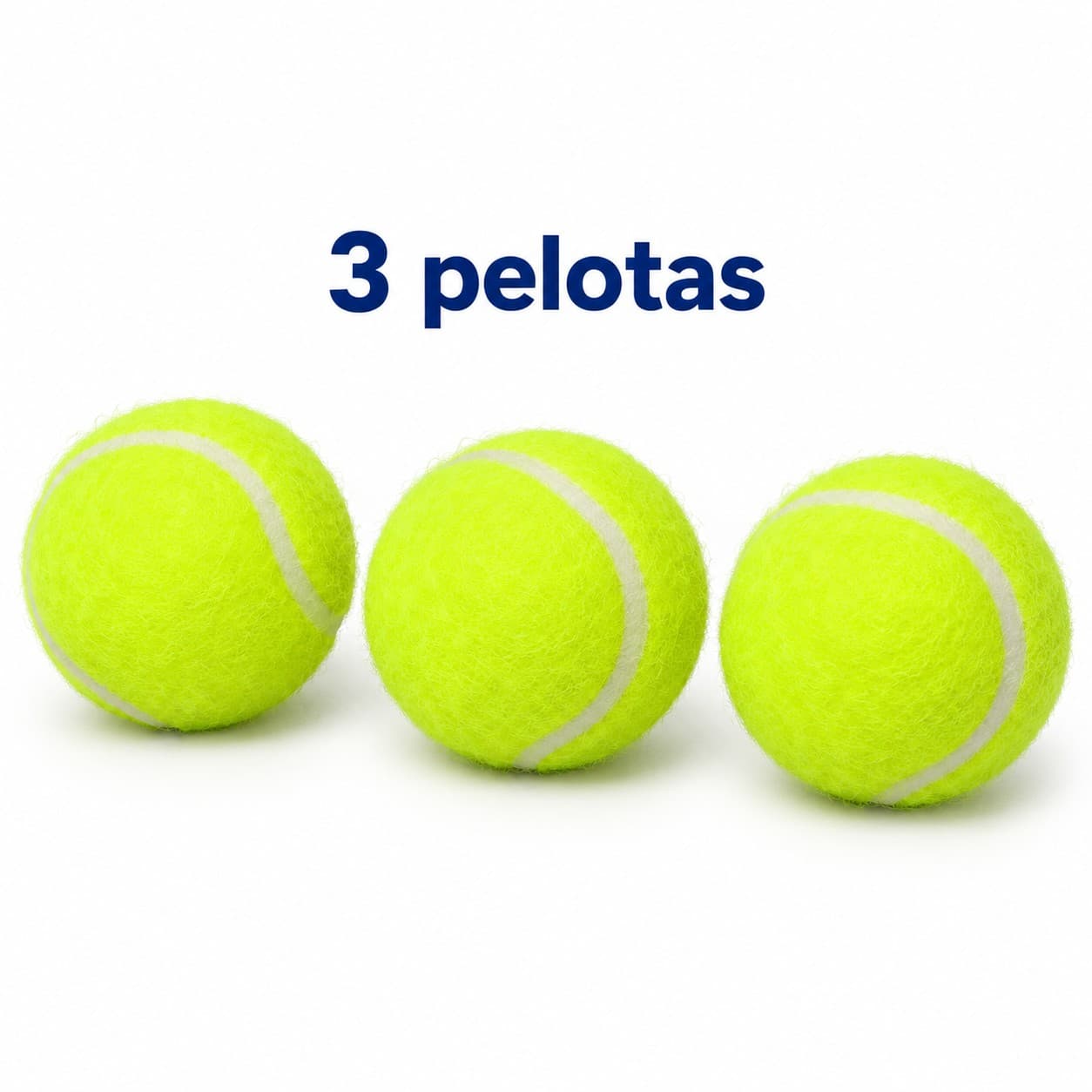Contenido: tres pelotas de tenis — miniatura 2