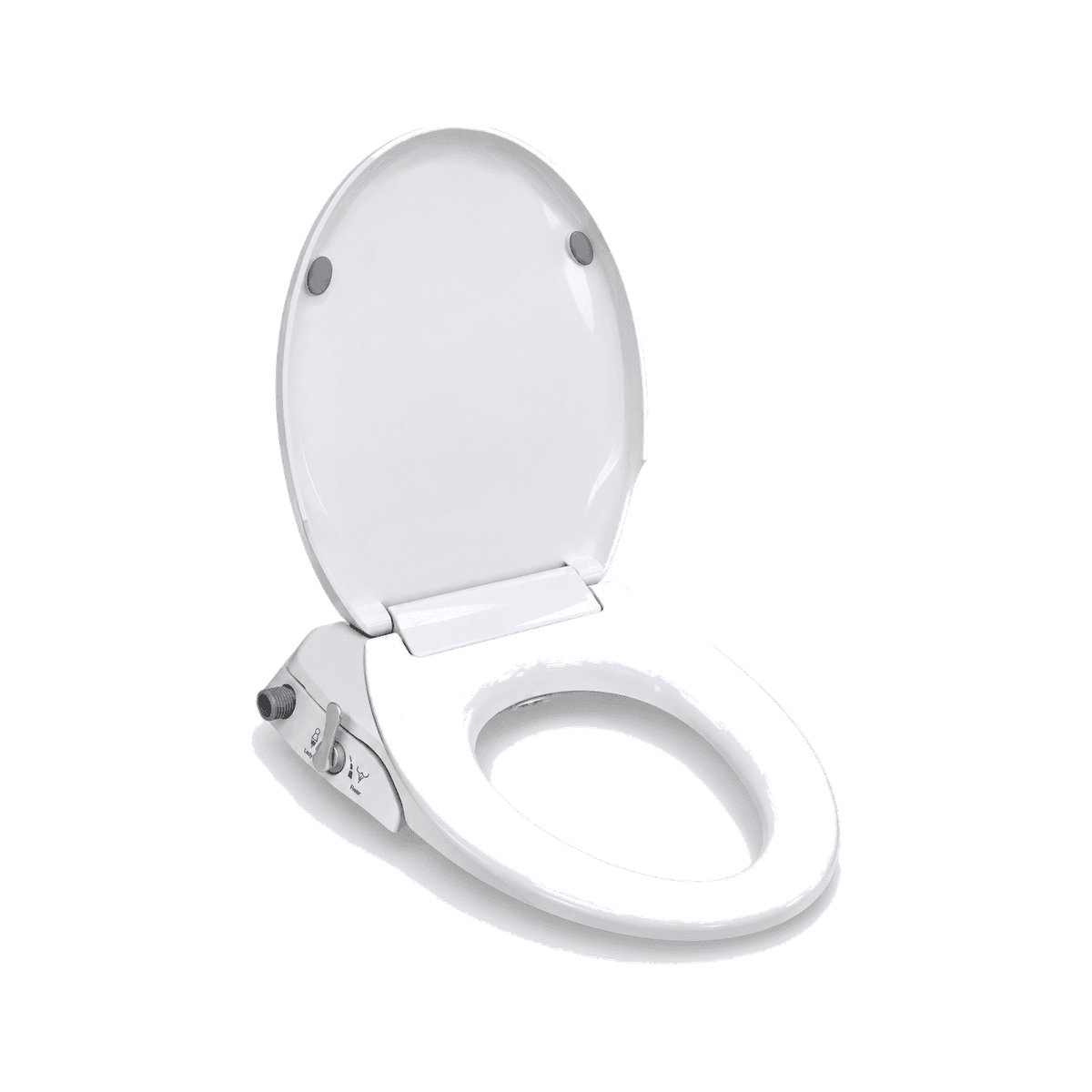 HANDOFF-48|DSH1200|01|00e7e0a7cfcd|Asiento Bidet para Inodoro con Control Lateral - Única - Producto sobre fondo blanco