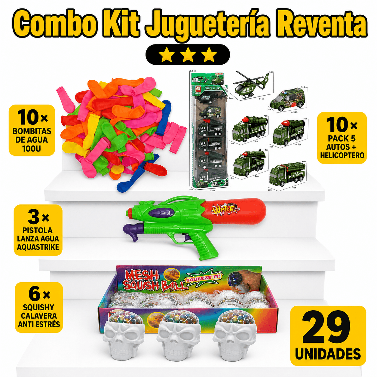 Kit Juguetería Reventa