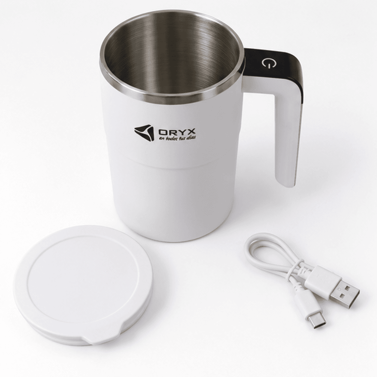 HANDOFF-48|TAZAMEZCAUT|05|15b744390de0|Taza Mezcladora Automática Oryx Recargable USB - Única - Contenido incluido