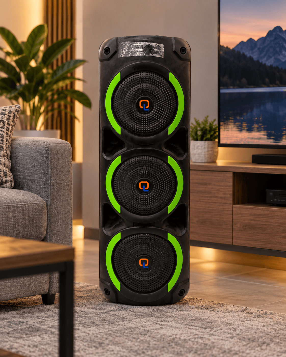 PARLANTE INALAMBRICO BLUETOOTH 3X8 PULGADAS (24 PULGADAS) — miniatura 4