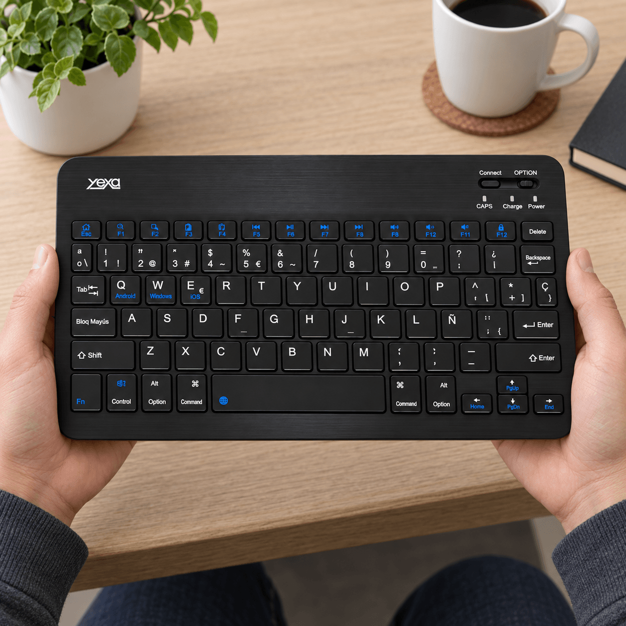 HANDOFF-2026-09-23|TECUFNEG|04|79a088a2b112|Teclado Bluetooth Ultrafino YEXA MODY-00DY Negro de 78 Teclas