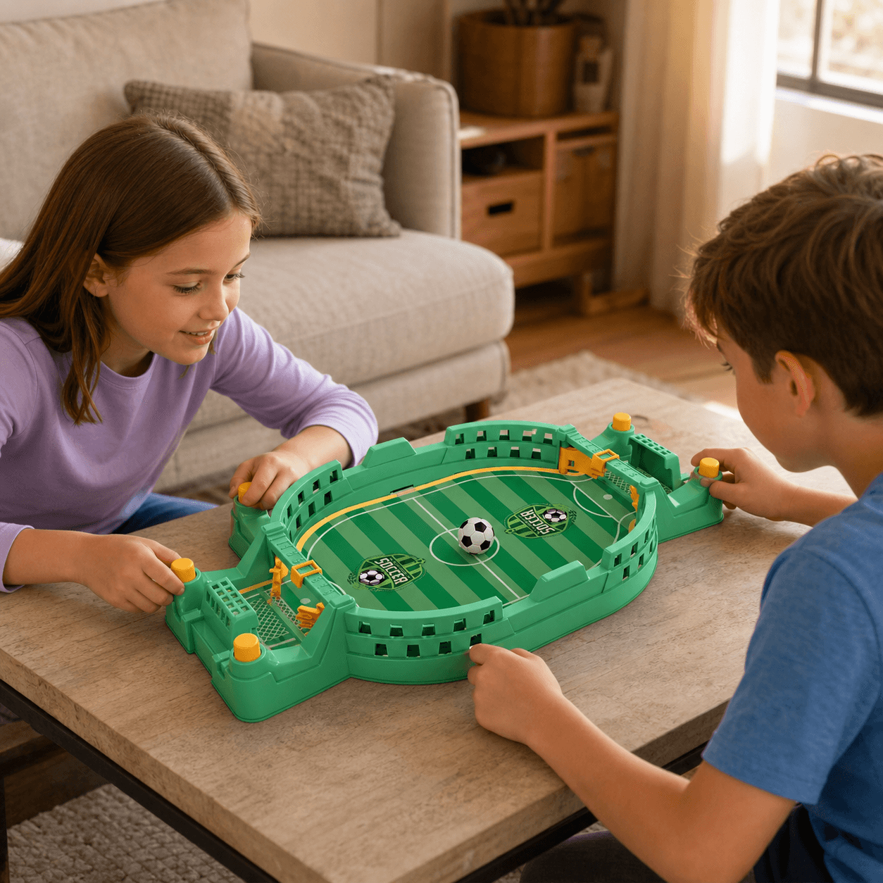 Juguete Cancha de Fútbol Portátil para Niños — miniatura 2