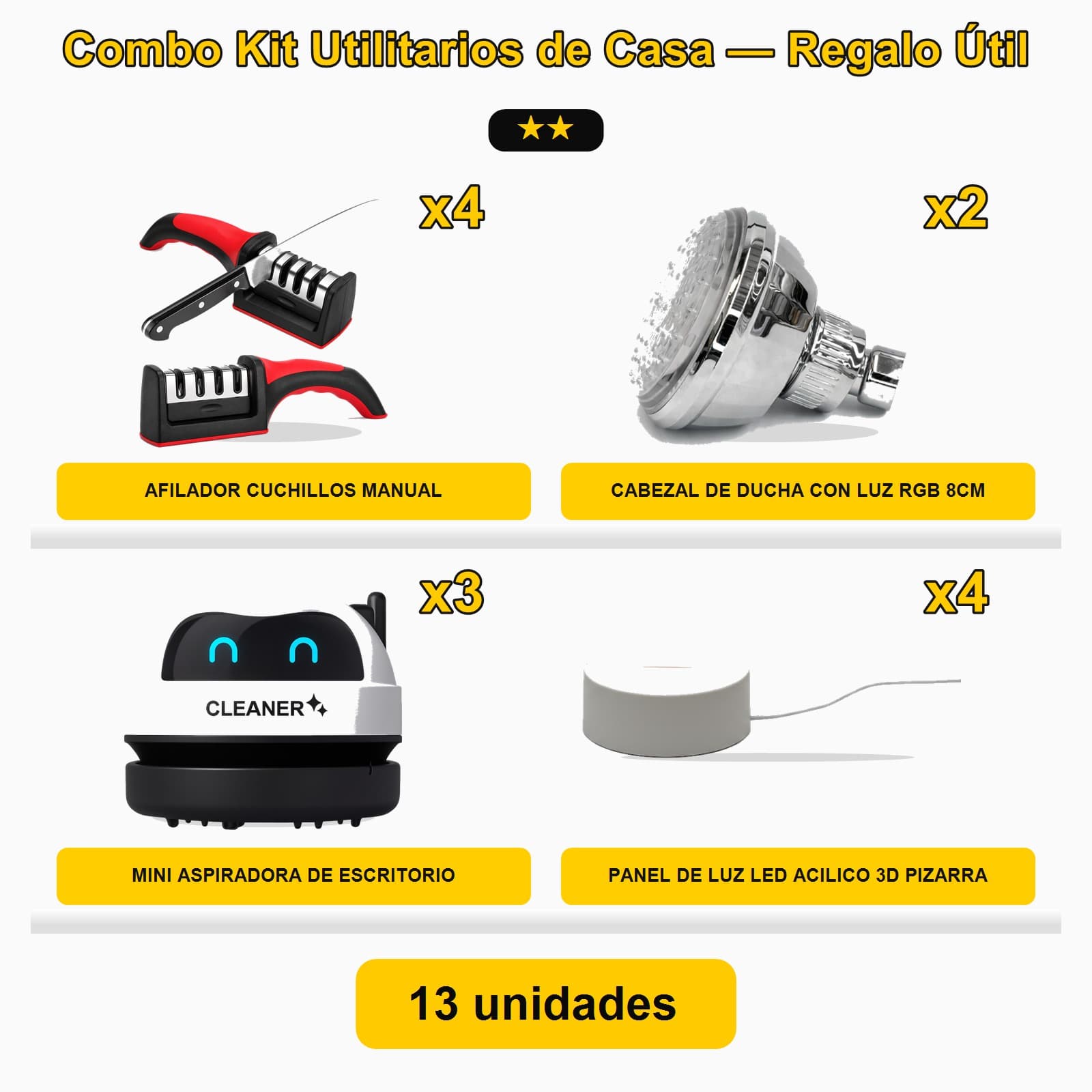 Kit Utilitarios de Casa — Regalo Útil