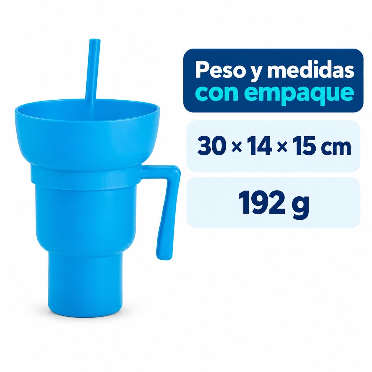 Peso y medidas con empaque: 30 × 14 × 15 cm; 192 g — miniatura 3