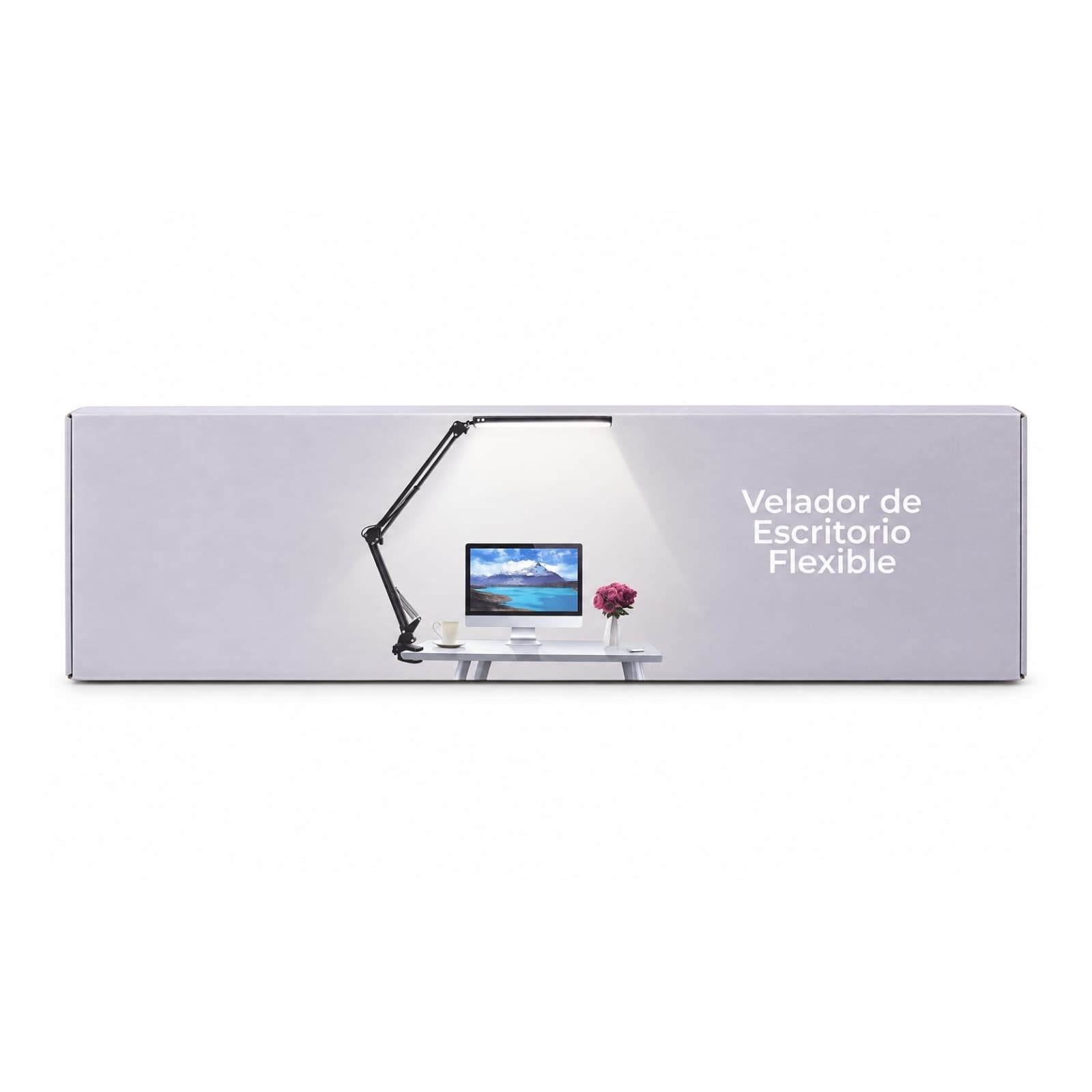Velador de escritorio flexible FL-0908 en su packaging (imagen ilustrativa), LAMPGANCHFLEXN — miniatura 3