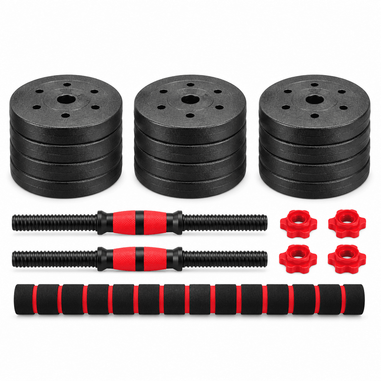 Set de Mancuernas con Discos de Cemento 20 kg Oryx — miniatura 1