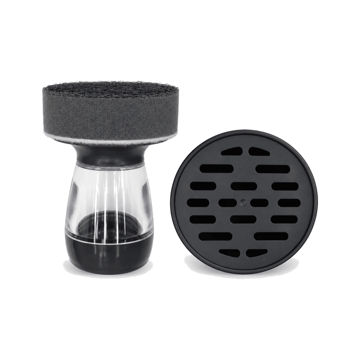 HANDOFF-48|ESPCOCINAINT|01|c48df4ae05ac|Cepillo de Cocina con Dispensador de Detergente y Base - Única - Producto sobre fondo blanco