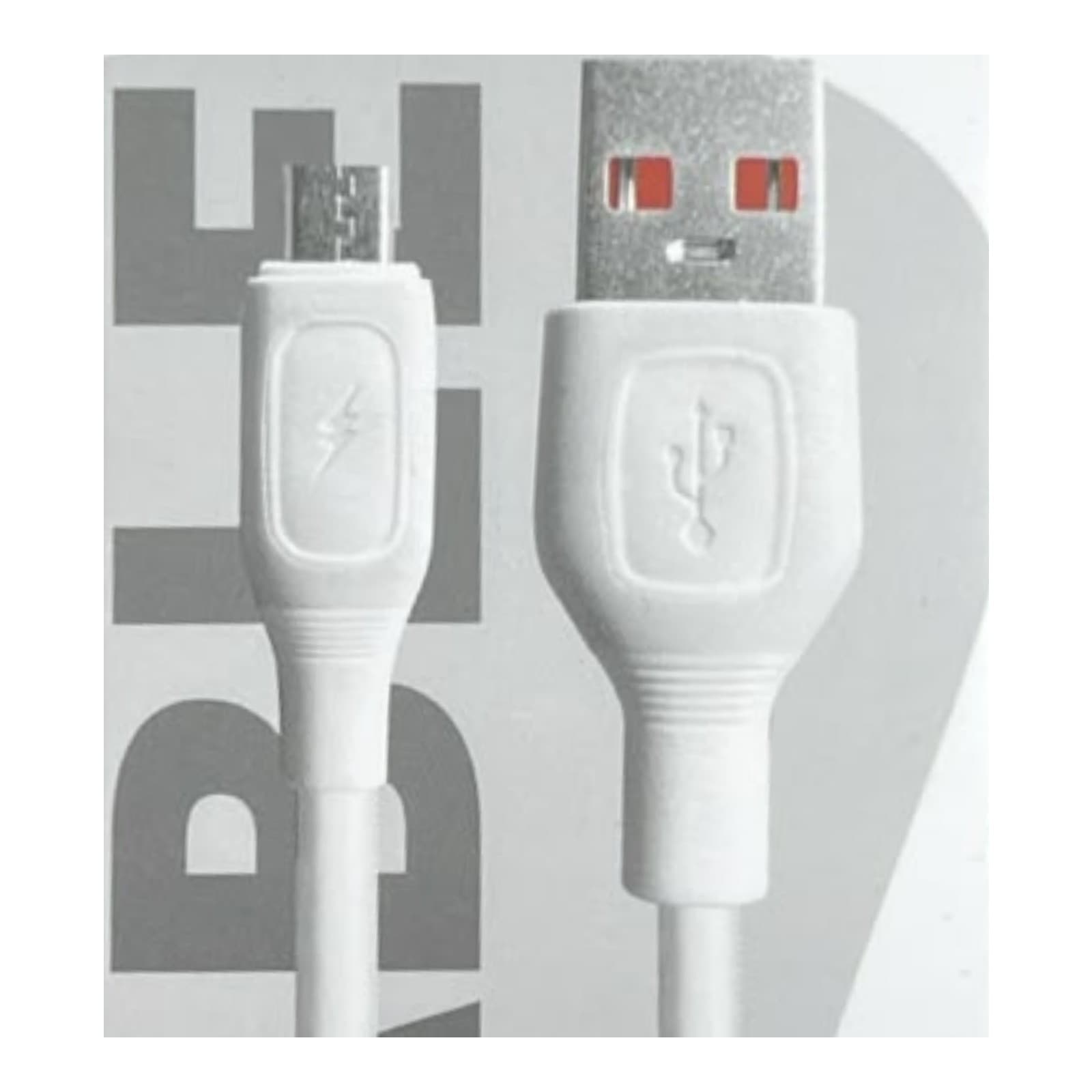 Detalle de la ilustración del envase con los conectores micro USB V8 y USB tipo A del cable Mixor Inspira — miniatura 3