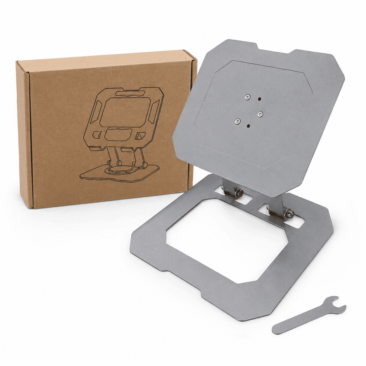 Soporte Metálico de Aluminio para Celular, Tablet y Notebook — miniatura 1