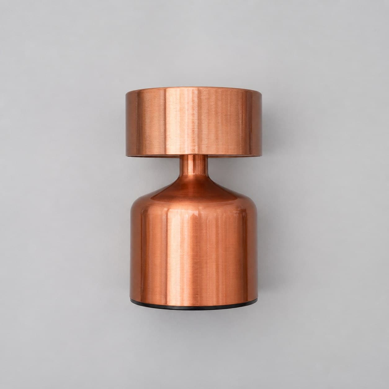 Lampara velador metalica minimalista - contenido de la compra