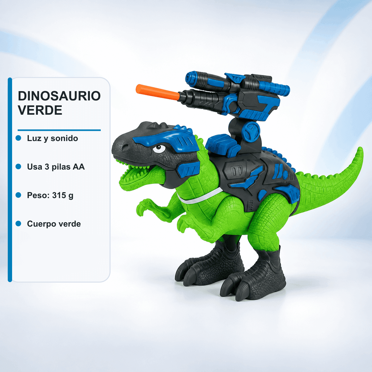 HANDOFF-2026-10-06||DINOLUZSONIVR|06|0307269cd6da|Dinosaurio T-Rex Verde con Luz y Sonido
