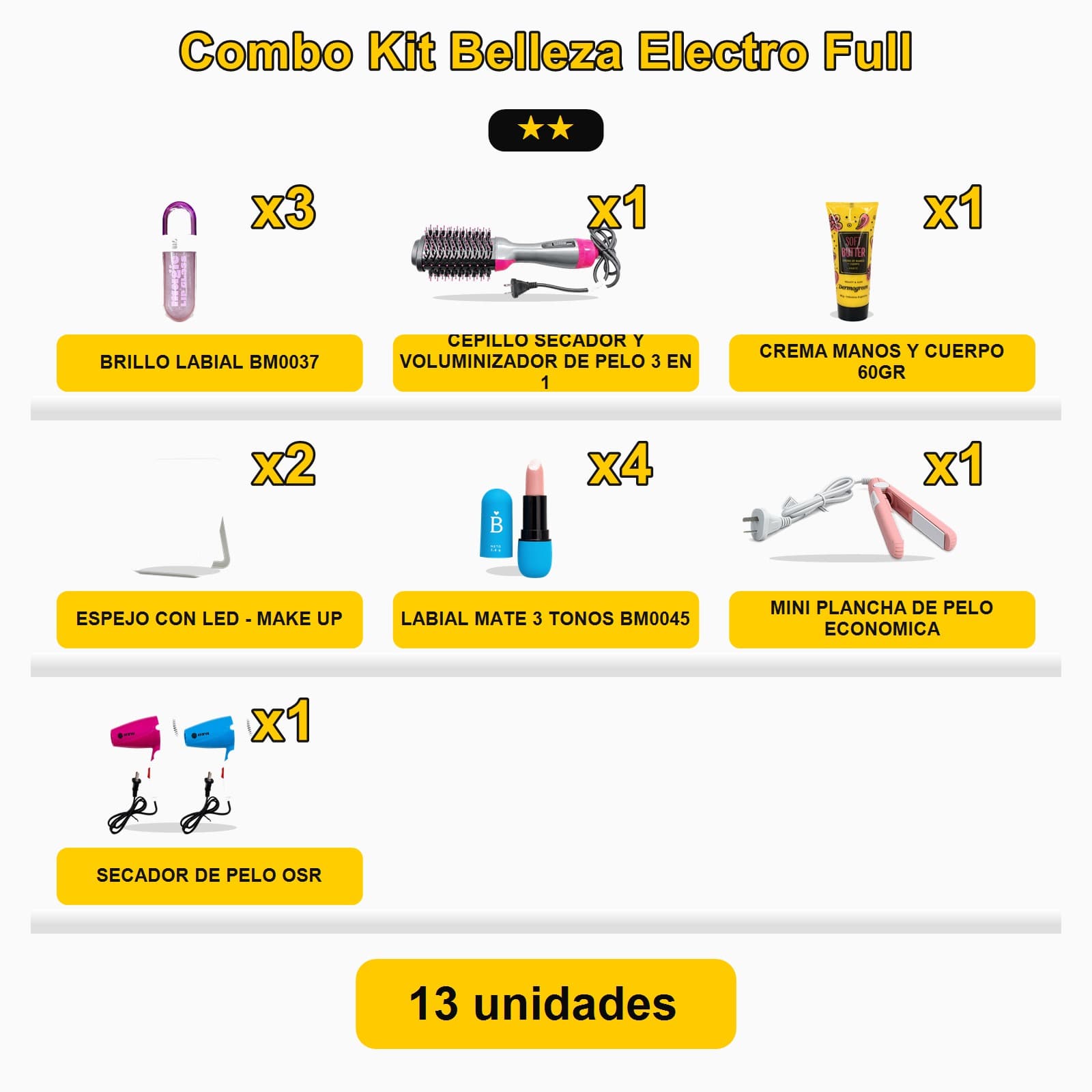 Kit Belleza Electro Full