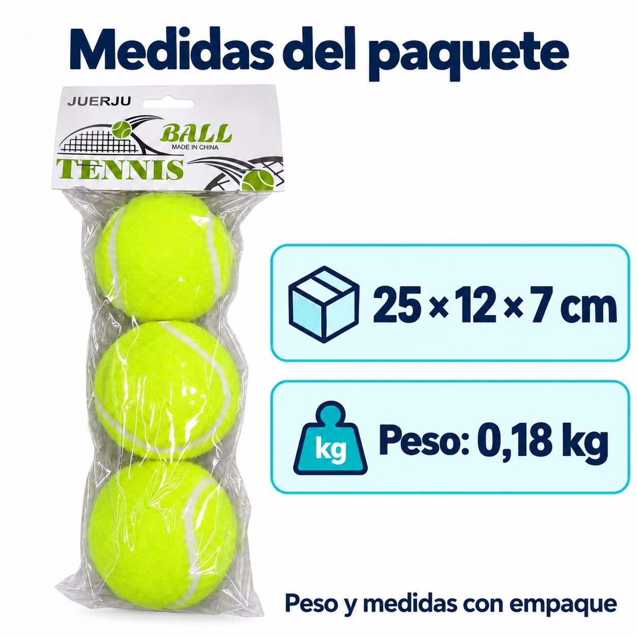 Peso y medidas del paquete: 25 × 12 × 7 cm, 0,18 kg — miniatura 4