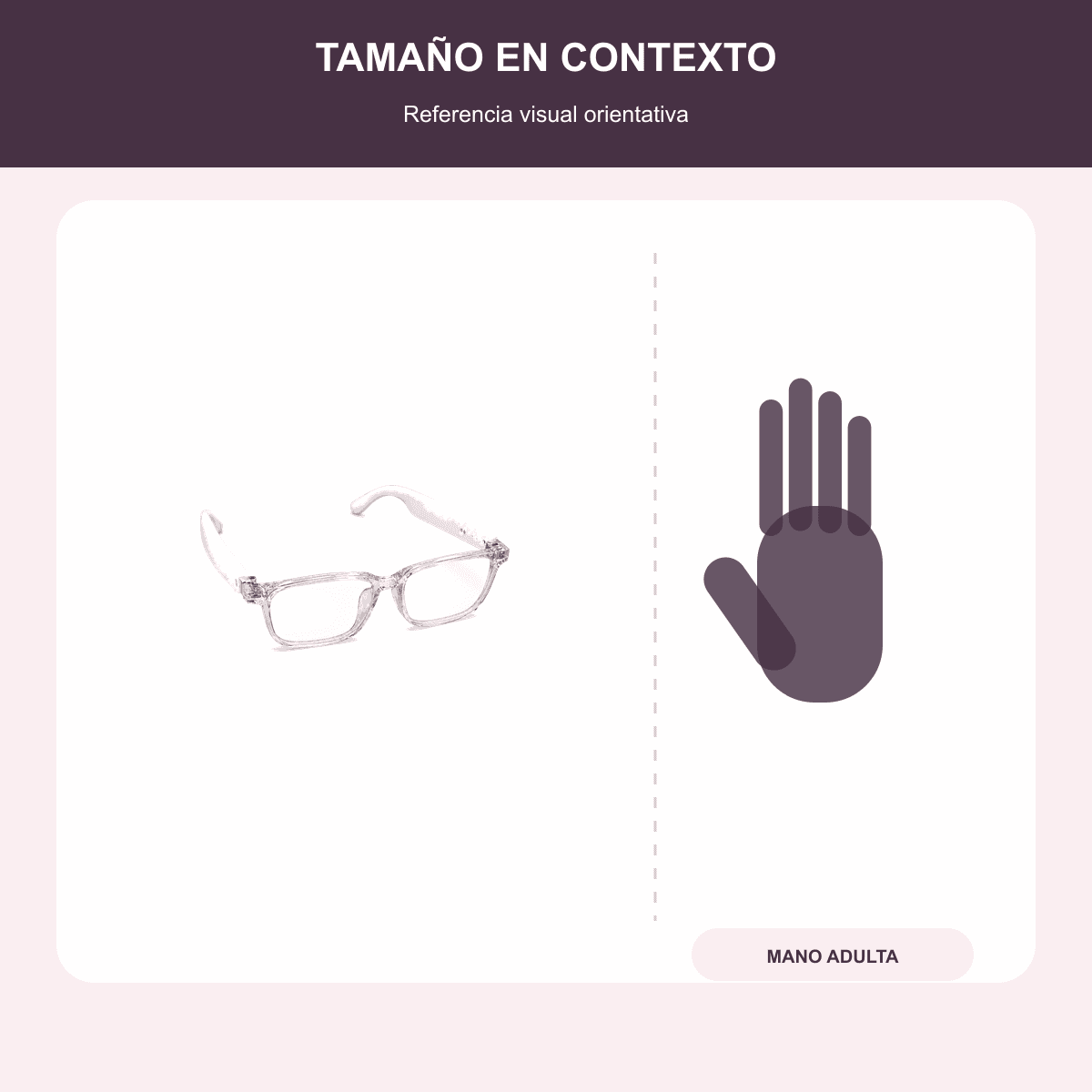 HANDOFF-48|DSH1080|04|7d12138cddcd|Anteojos Inteligentes Hyundai HY-C8 Pro Transparentes - Transparente - Referencia visual de escala