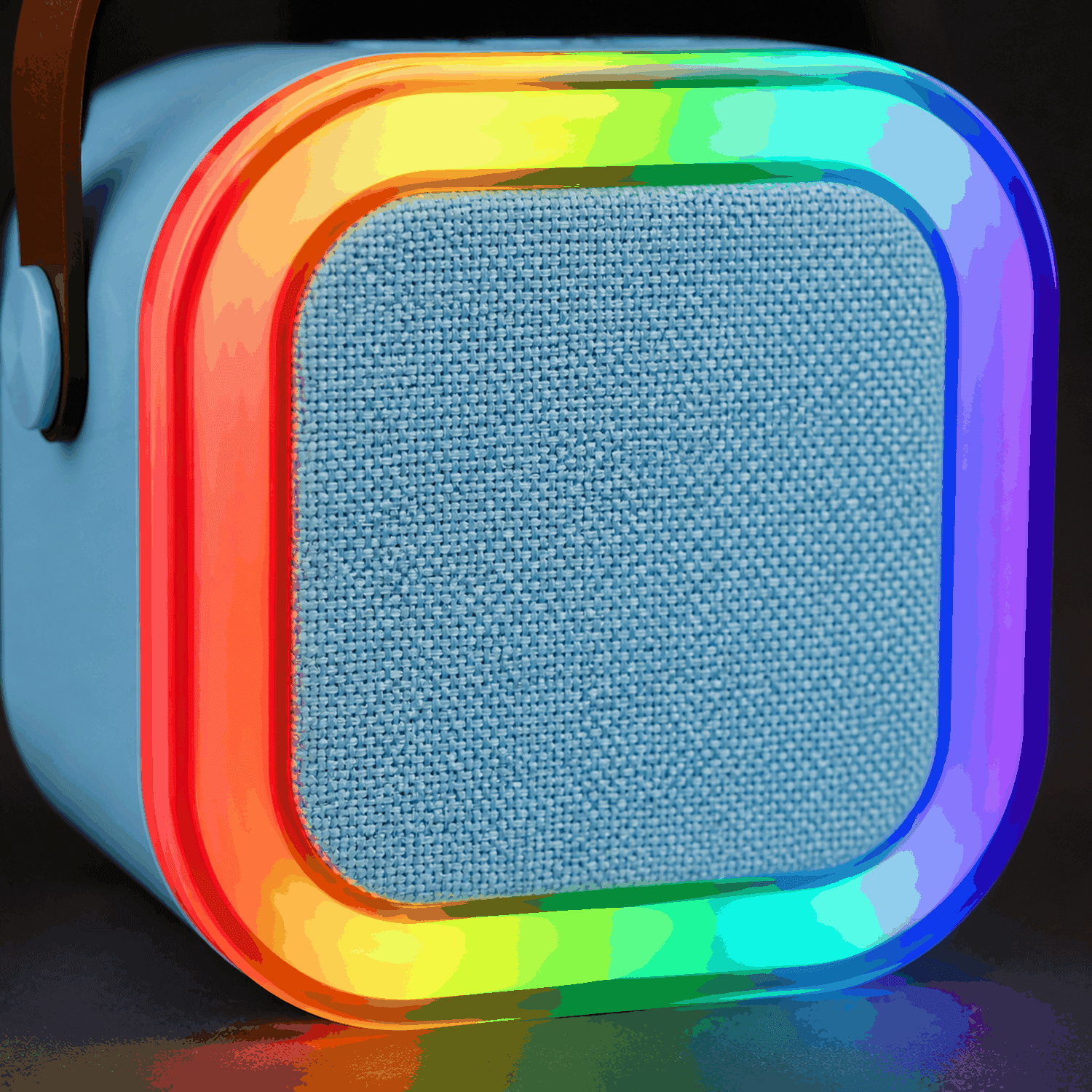 Parlante Karaoke Bluetooth con Micrófono y Luces RGB Infantil — miniatura 3