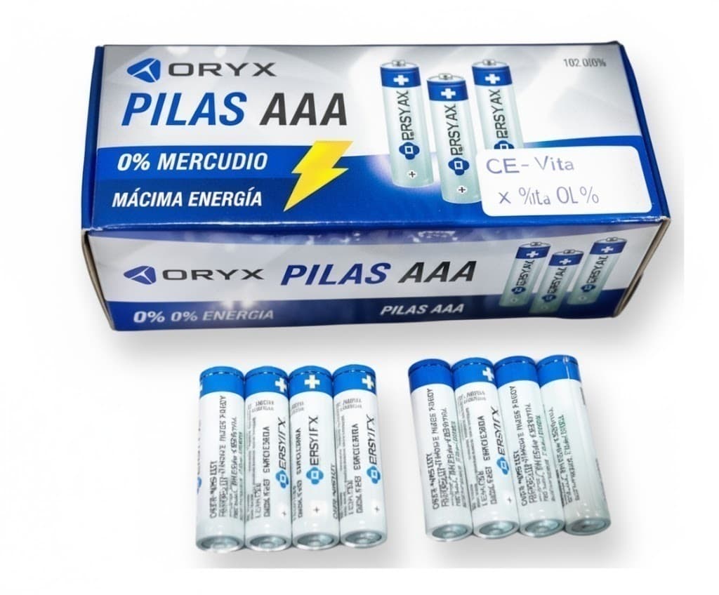 PILAS AAA x4 (PACK 4 UNIDADES)