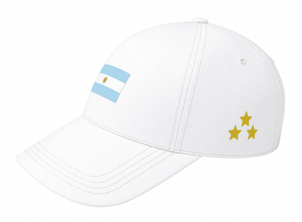 GORRA ARGENTINA BLANCA