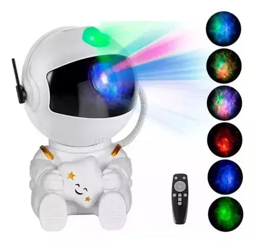 PROYECTOR ASTRONAUTA SENTADO - ESTRELLA - CALIDAD AAA