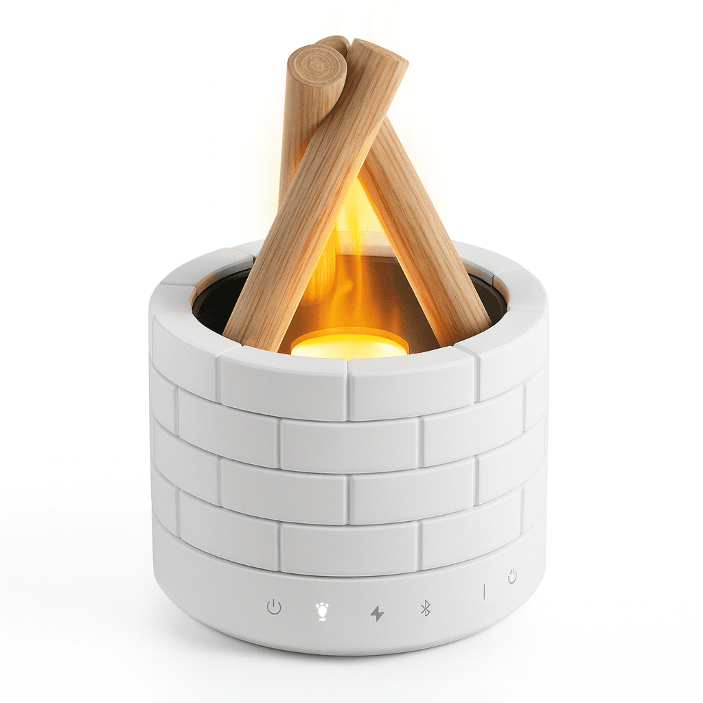 HUMIDIFICADOR AROMATIZANTE LLAMA SIMULADA A PILA