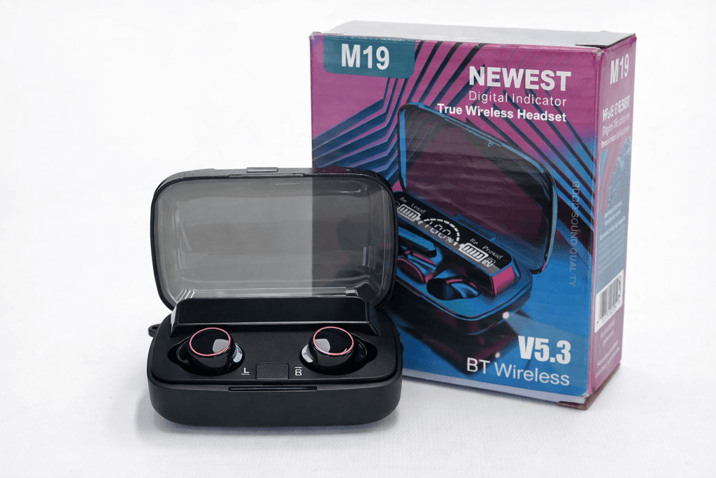 Auriculares m19 (linterna)