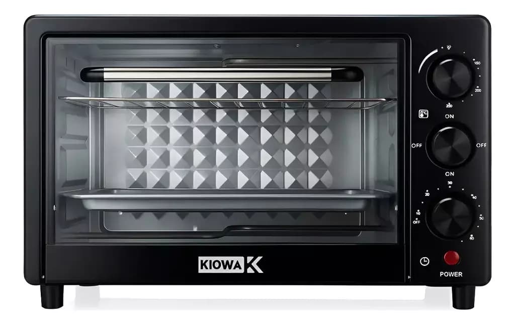 HORNO ELÉCTRICO 1500w KIOWA 17 LITROS