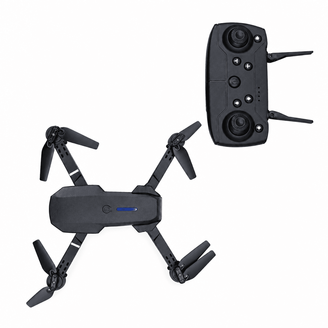 Drone plegable E88 con cámara y control remoto